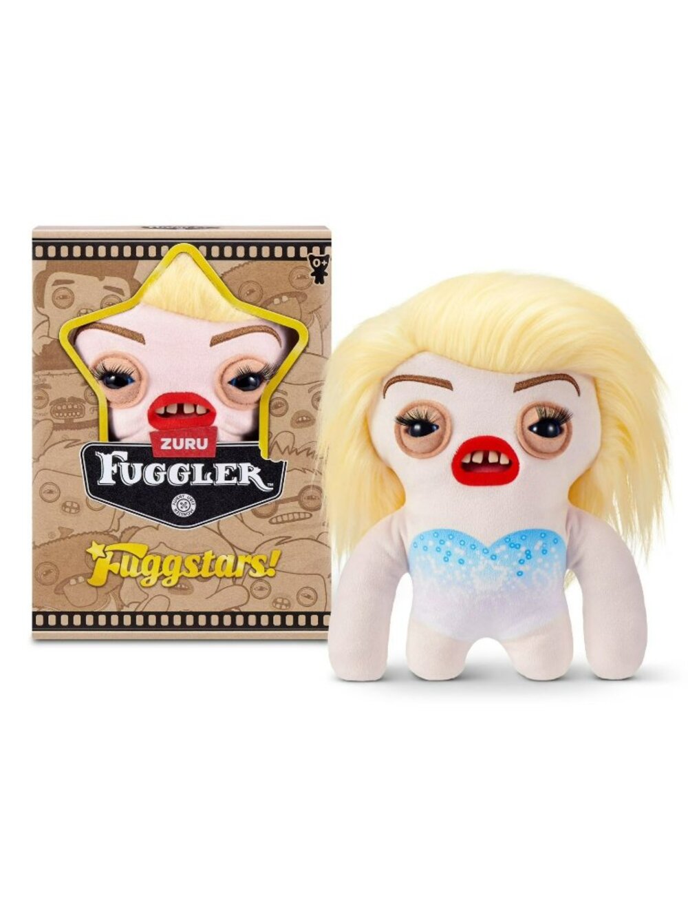 Fuggler Fugg Stars Funny Ugly Monster Fleeting Fartlet 9" Plush